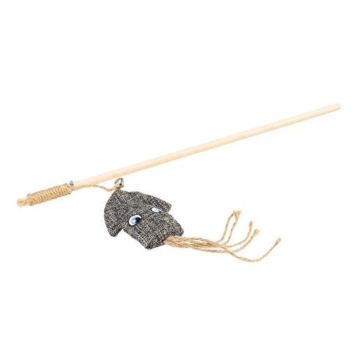 LR14632 Duvo+ ECO Navy Playing Rod Squid Catnip 6x17,5x40cm Multicolour - Image 1