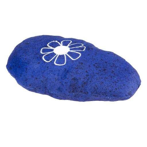 LR14640 Duvo+ ECO Blossom Kicking Pillow & Catnip 20x11,5x5cm Blue - Image 1