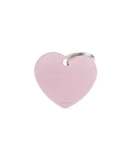 MFB29 MY FAMILY CUORE GRANDE ALLUMINIO ROSA - Image 1