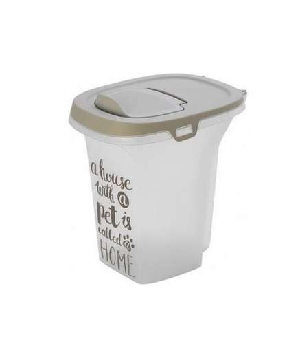 MOD-AF52-0330-AD Moderna Trendy Story Food Container- Grey – 5L - Image 1