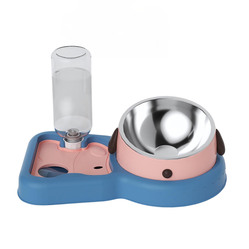 PD-85332 Pado Magic Water Dispenser With Bowl-Pink 19*10.5*31cm - Image 1