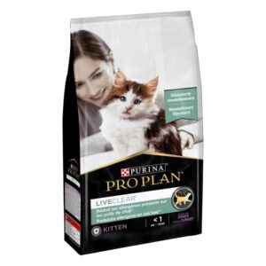 PRO PLAN LIVECLEAR KITTEN, ALLERGEN REDUCING DRY CAT FOOD WITH TURKEY