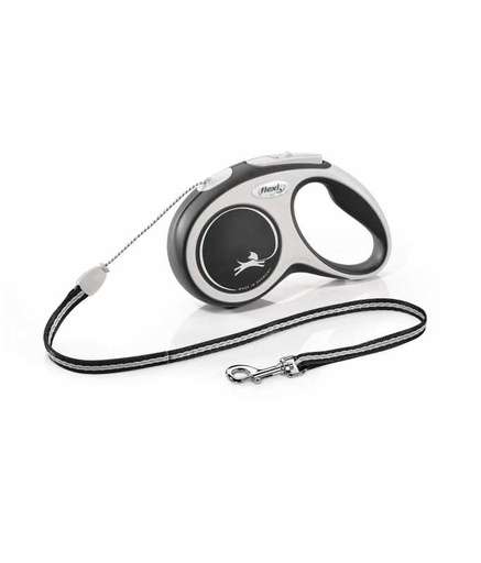 4000498042847 Flexi New Comfort S Cord 5m – Black - Image 1