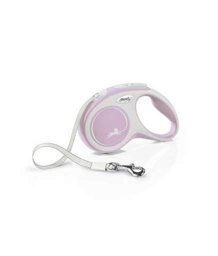 4000498043509 Flexi New Comfort S Tape 5m – Rose - Image 1
