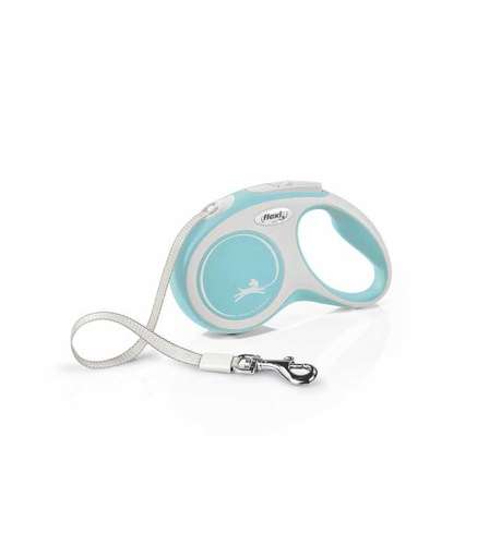 4000498043516 Flexi New Comfort S Tape 5m – Blue - Image 1