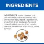 Hill'S Science Plan Senior Vitality Small & Mini Mature Adult 7+ Dog Food With Chicken & Rice (1.5Kg) - Image 4
