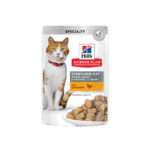 Hill’s Science Plan Sterilised Cat Adult Cat Wet Food With Chicken Pouches