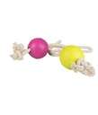 Duvo Foam Bal Met Touw 30Cm