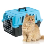 Ferplast Atlas 10 El Cat And Small Dog Carrier 32,5 X 48 X H 29 Cm - Light Blue - Image 7