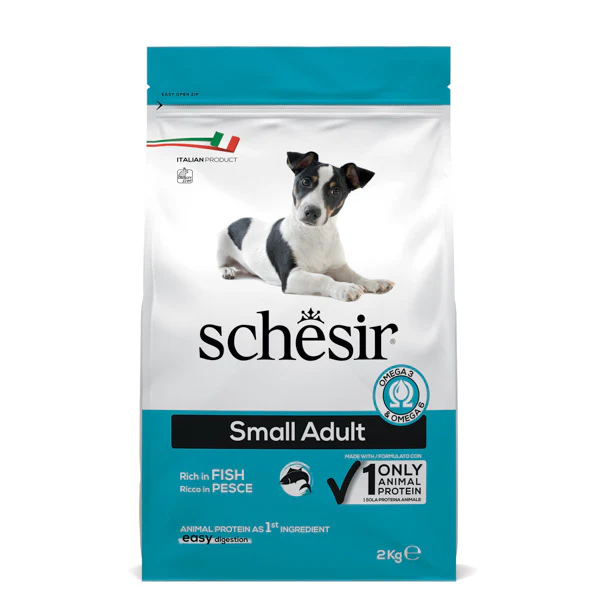 C02055012 Schesir Small Adult Maintenance With Fish 2Kg - Image 1