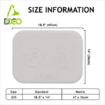 DOCO® Silicone Waterproof Feeding Mats for Dogs and Cats 47 x 36cm(O/S) - Image 8