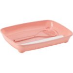 Moderna Kitten Starter Kit-Tray With Scoop&Bag 36.7 X 27.1 X 6.2 Cm-Soft Pink