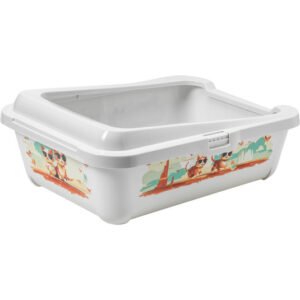 Moderna Hercules Litter Tray + Rim – Indy & Louise, 50.9 x 39.2 x 19.2cm