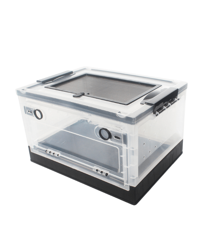 NX-30-L Black Nomoypet Foldable Breeding Box Nx-30 Large – 55X32X31Cm – Black - Image 1
