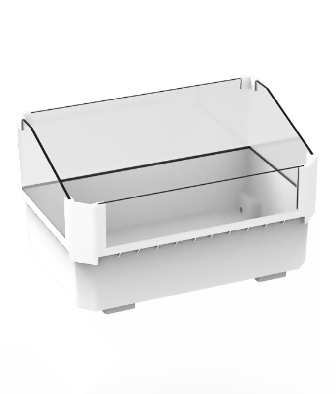 NX-34-S White Nomoypet Ecological Turtle Tank NX-34 Small – 40×24.5x24cm – White - Image 1