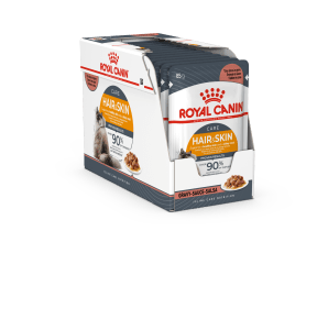 Feline Care Nutrition Hair & Skin - Gravy (WET FOOD - Pouches) 12x85g