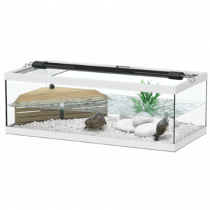 Tortum Turtle Tank,White - 75 x 36 x 25 cm