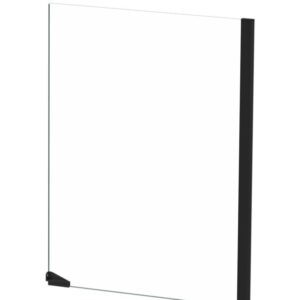 Spare Part Glass Door for Terrarium - 88x45x60 - Right Door, Black