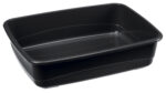 Ferplast Litter Tray Nip10 Black 46.5X35.5X11.5Cm