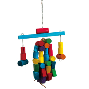 VanPet Natural Bird Toy For Large Birds 53x31cm