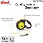 Flexi New Neon Xs Cord 3M, Yellow[Color - Yellow, Length - 3M, Size - Xs] - Image 5