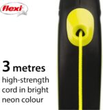 Flexi New Neon Xs Cord 3M, Yellow[Color - Yellow, Length - 3M, Size - Xs] - Image 3