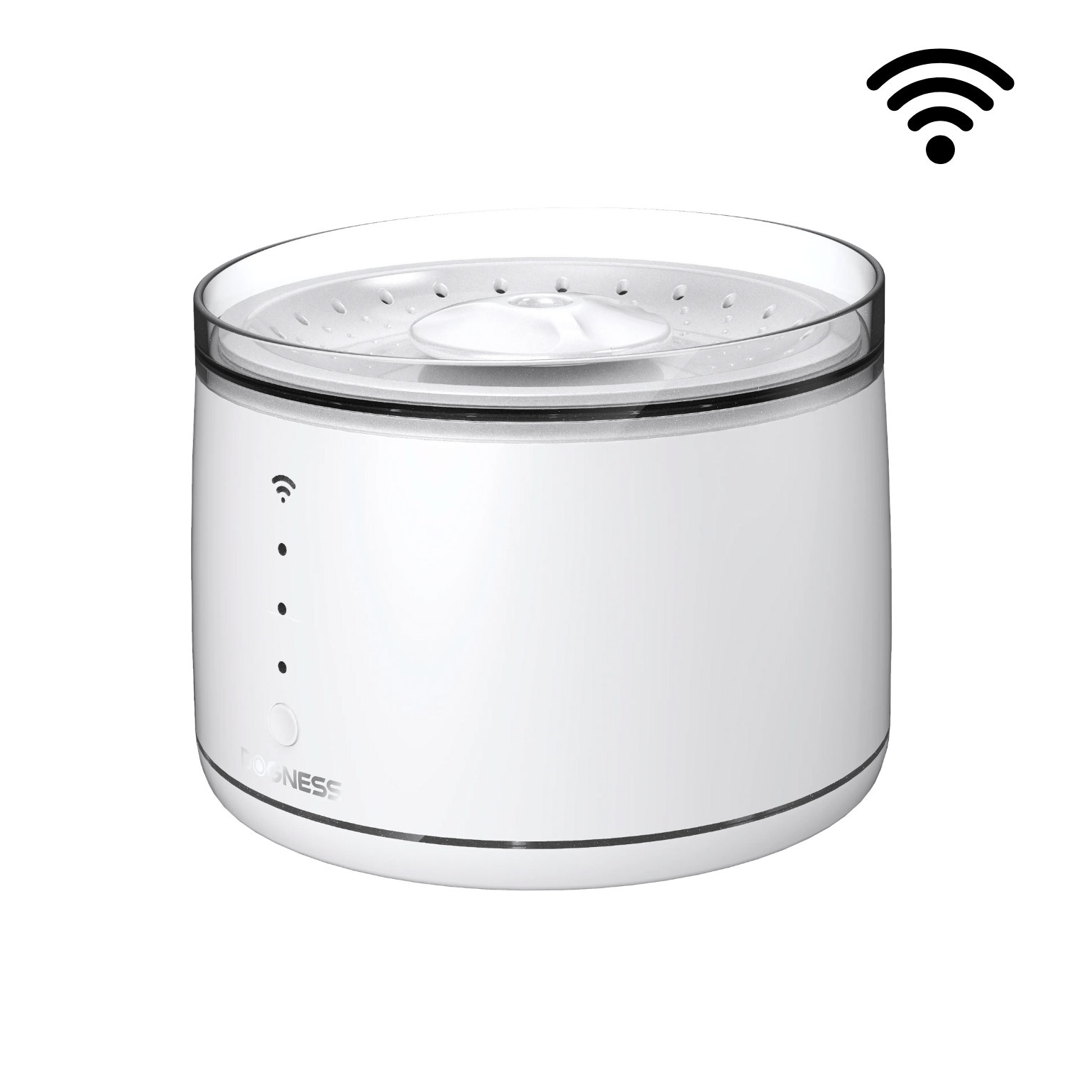 DG-D07-WT Dogness Smart Water Feeder For Pets (App Controlled)-White - Image 1