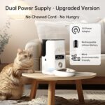Dogness Rover Food Feeder For Pets-White - Image 5