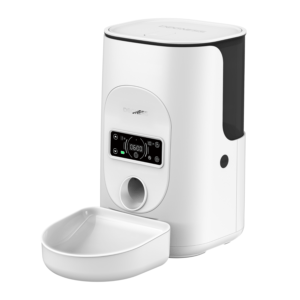 Dogness Rover Food Feeder For Pets-White