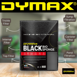 Dymax Black Bio Sponge 60 X 45 X 5 Cm