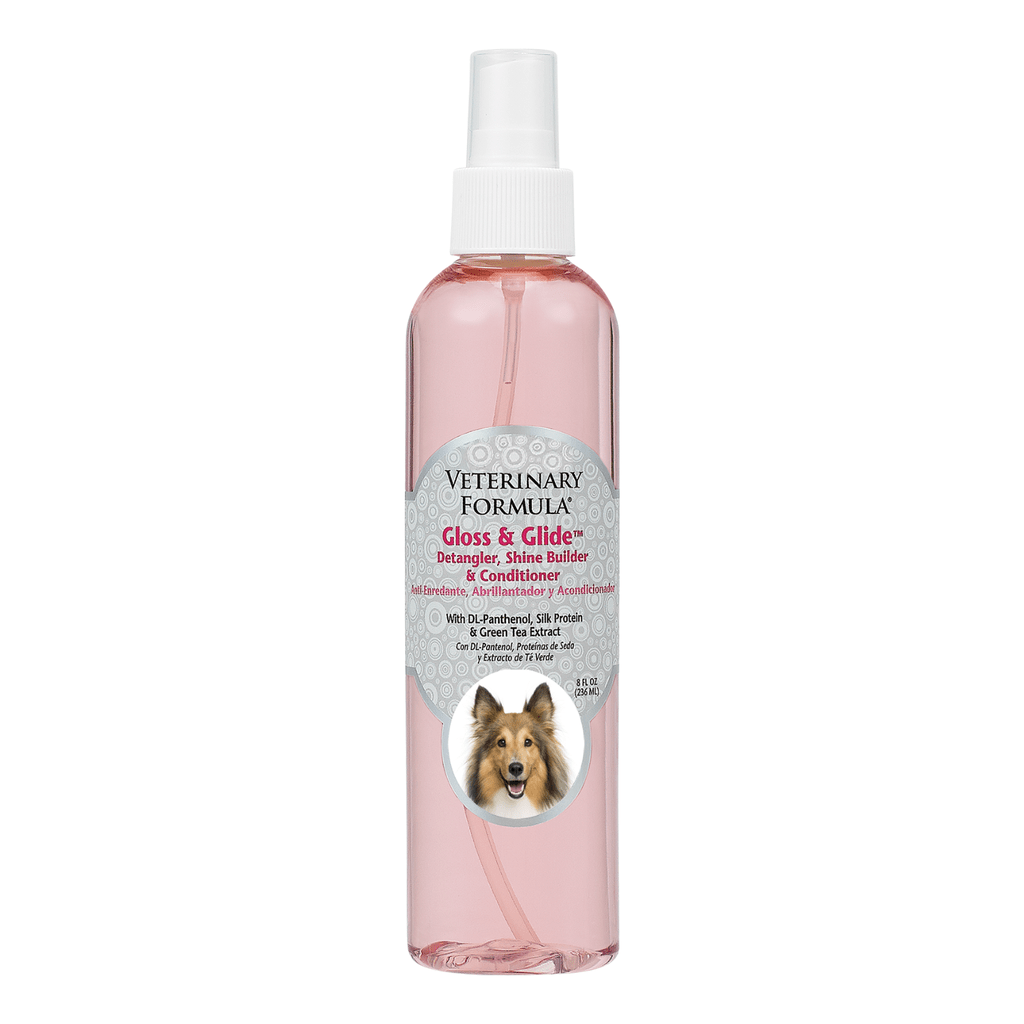 FG01810 Synergy Labs Veterinary Formula Gloss and Glide Detangler, Shine Builder & Conditioner 8 oz -236 ml - Image 1