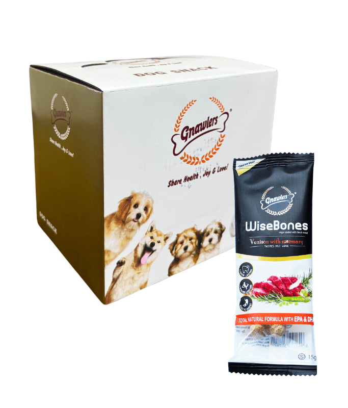 GN07820 Gnawlers Wisebones (36 pcs/Box)-Display Box - Image 1