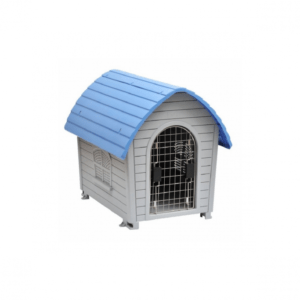Pet Mode Plastic Dog House[Dimension - 74 x 48 x 66.5cm, Size - S]