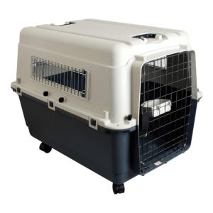 Pet Mode Plastic Transporter with Wheels – IATA Approved – 90x60x68cm