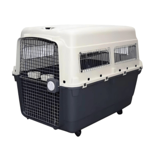 Pet Mode Plastic Transporter with Wheels-IATA Approved
