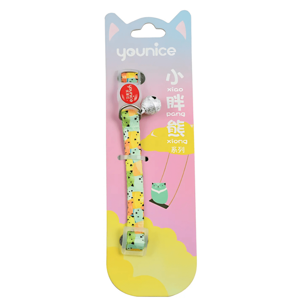 TDL-20220 Golden Panda Younice Cat Collar 10mmx20-30cm - Image 1