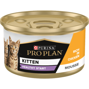 PRO PLAN KITTEN HEALTHY START, MOUSSE CHICKEN 24 X 85