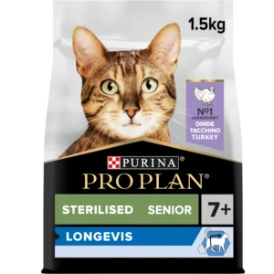 PRO PLAN STERILISED SENIOR CAT TURKEY 1.5KG