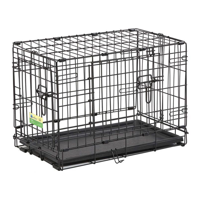 22-Contour-Double-Door-Dog-Crate.jpg Contour Double Door Dog Crate - 22" - Image 1