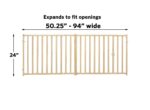 24 Wood Extra-Wide Pet Gate - Image 5
