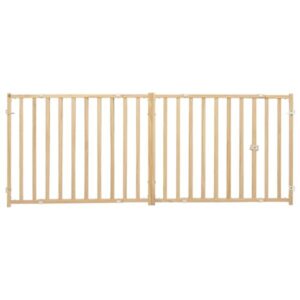 24 Wood Extra-Wide Pet Gate