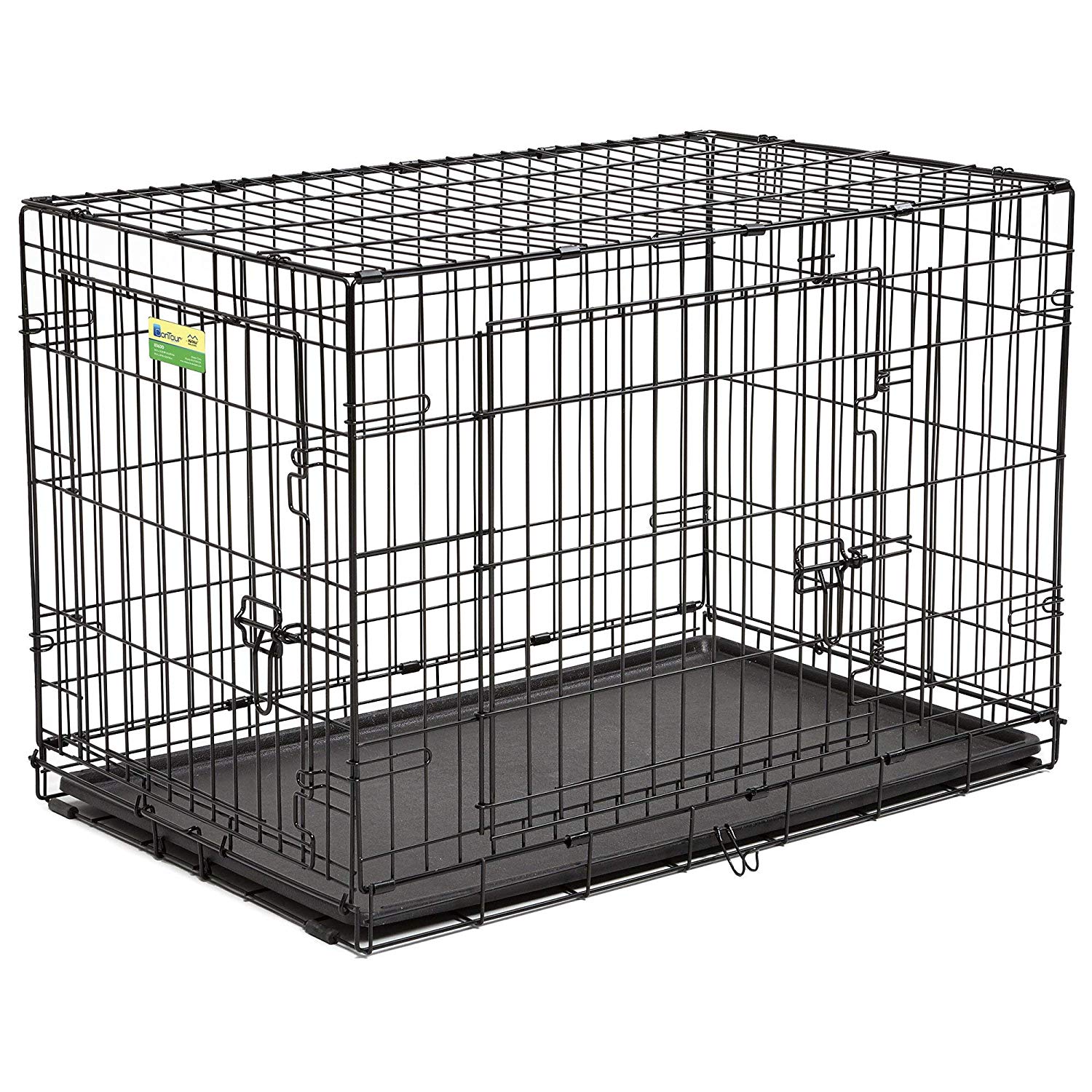 36-Contour-Double-Door-Dog-Crate.jpg Contour Double Door Dog Crate - 36" - Image 1
