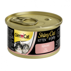 Gimcat Shinycat Kitten In Jelly Chicken - 70G - Pack Of 12