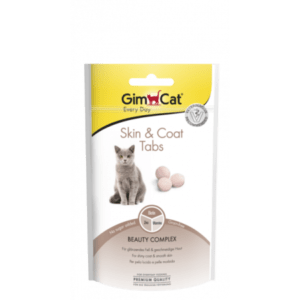 Gimcat Skin & Coat Tabs For Cats - 40G