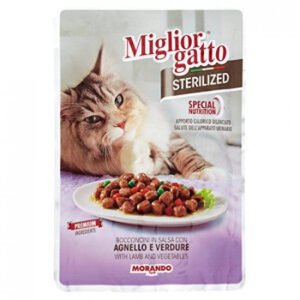 Miglior Chunks In Jelly With Lamb And Vegetables - 85G - Pack Of 12