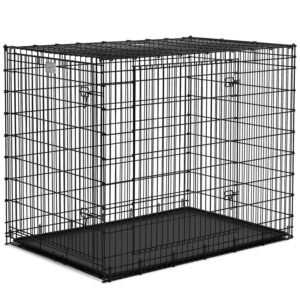 Crate Black Double Door 54