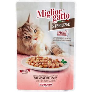 Miglior Chunks In Jelly With Tender Salmon - 85G - Pack Of 12