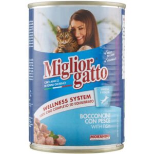 Miglior Chunks With Fish Wet Cat Food - 405G Pack Of 12