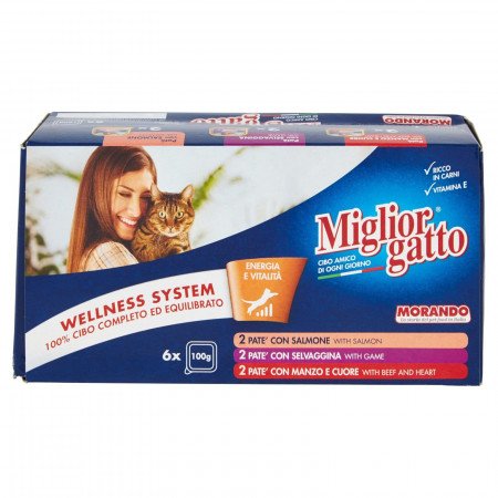 8007520012713.jpg Miglior Multipack Wet Cat Food - 100 G X 6 Pcs - Image 1