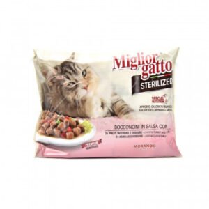 Miglior Chunks In Gravy Lamb - Chicken -Turkey & Vegetables - 85Gx4